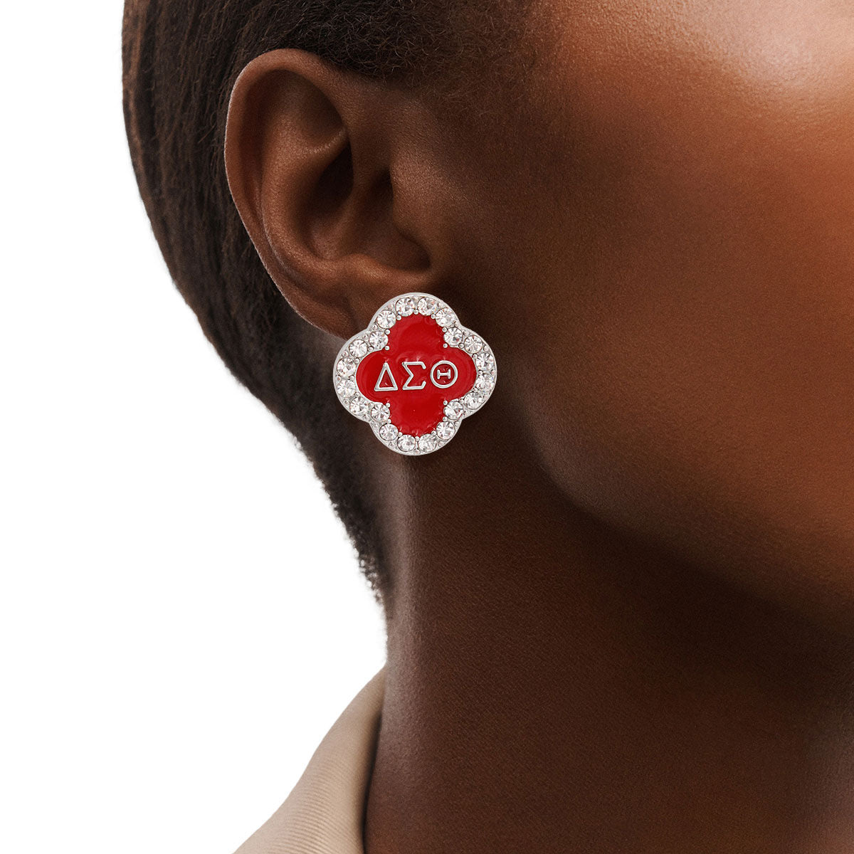 Red Studs| for Delta Sorors|1 x 1 inches
