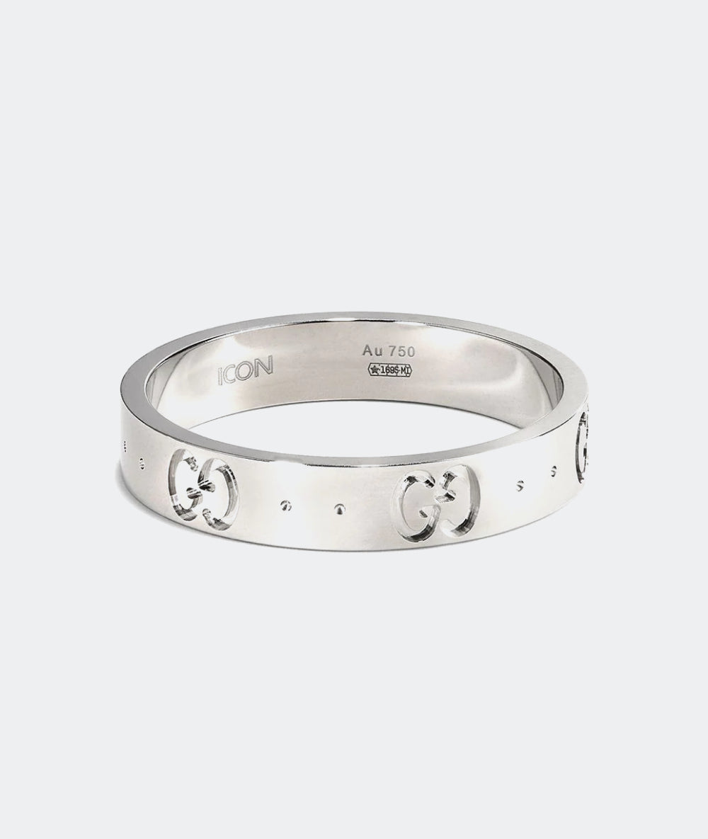 Gucci 18k White Gold